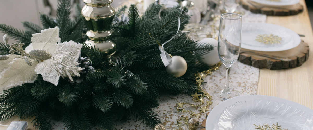 Festive New Year's Eve Table